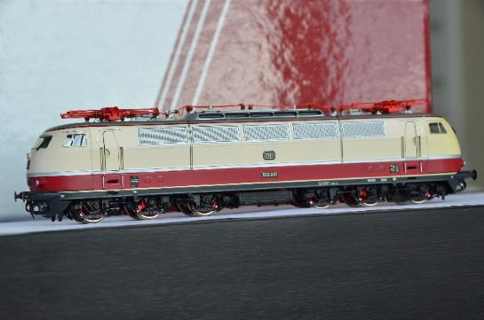 Brass Department: Lemaco HO-047/4 DB E03 001 TEE Electric Museumslok